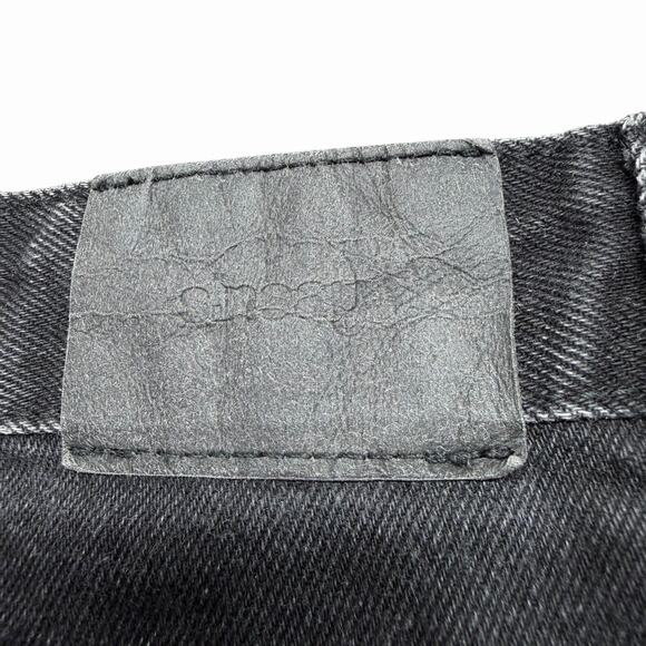 Sinsay Mom Fit Jeans Black Women’s US Sz 10 High Rise Straight Leg - Picture 10 of 12